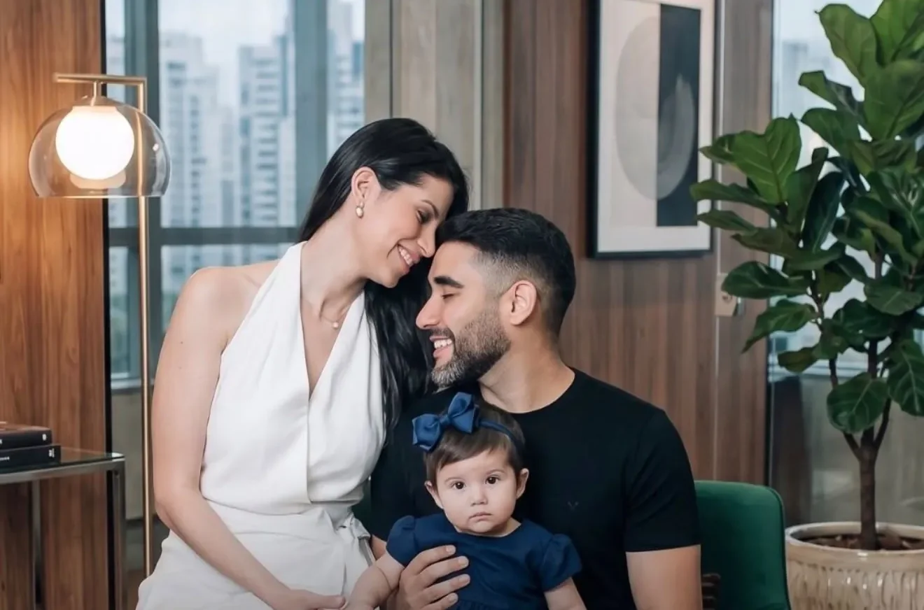 Saulo Henrique com a família